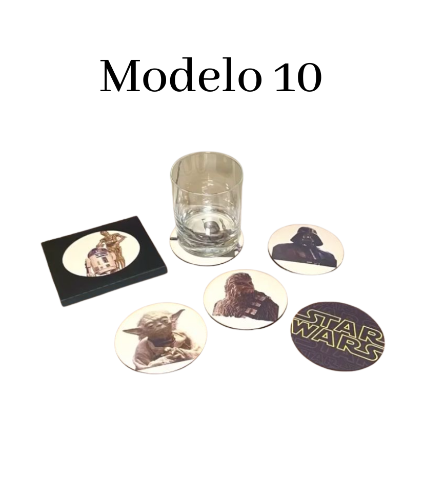 Set de Posavasos Redondos - Imagen 11