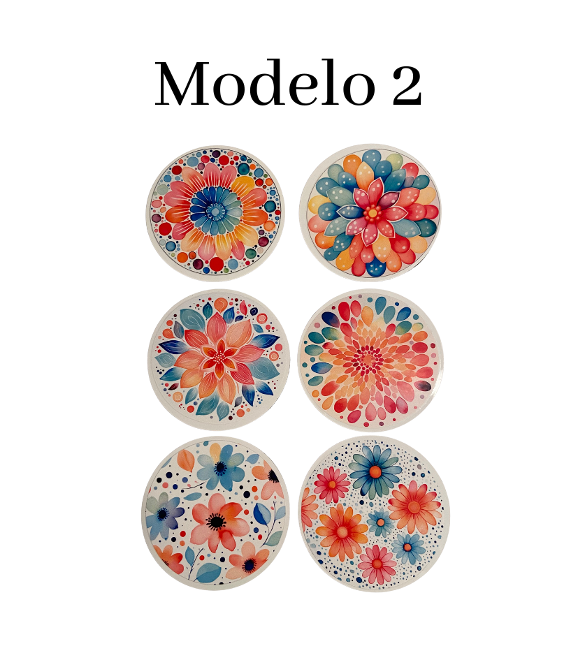 Set de Posavasos Redondos - Imagen 3