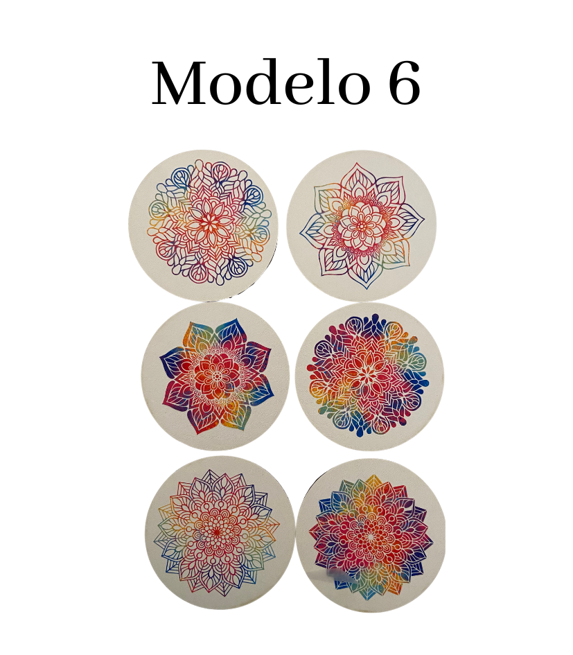 Set de Posavasos Redondos - Imagen 7