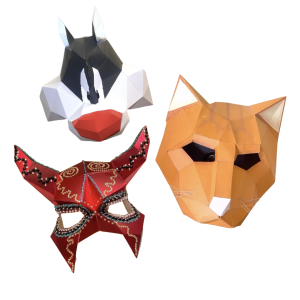 Máscaras 3D